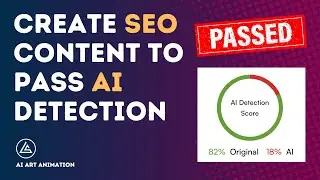 Create SEO Content To Pass AI Detection [Full Workflow]