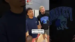 When a YOUTUBER walks in the gym