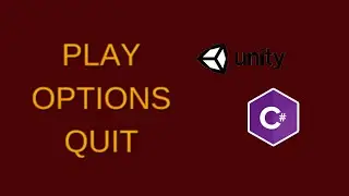 How To make menu screen for games in unity 3d