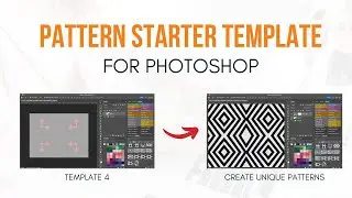 Design Patterns in Photoshop Using A Template