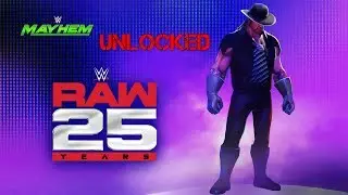 WWE MAYHEM - 25th Anniversary Of Raw - Undertaker - Unlocked