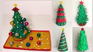 5 Paper Christmas Tree | Diy Christmas Tree 2022 | Christmas Crafts