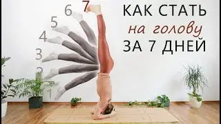 Стойка на голове за 7 дней (Часть 7 / 7) | Ширшасана | Йога-челендж | Переверни мир на голову