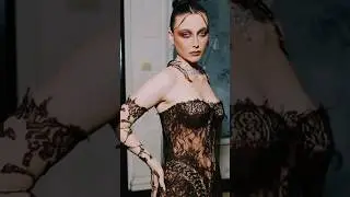 @emmachamberlain👻 on #gothic spin in @jeanpaulgaultier 🍒