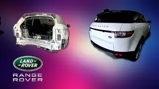 Range Rover Evoque. Rear end repair.Ремонт задней части