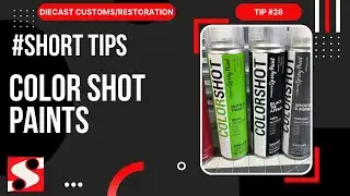 #Short Tips #28 - ColorShot Paints - How to Customize Hot Wheels #shorts #colorshot #painting