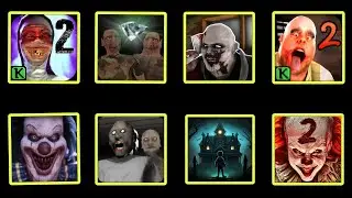Bad Endings Battle-Granny 2, Mr meat 2, Pychopath Hunt 2 & +