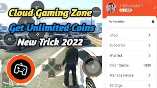 Cloud Gaming Zone | Get Unlimited Coins | New Trick 2022 | Full Guide Tutorial🔥
