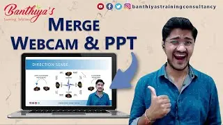 How to Merge Webcam with PPT | OBS Tutorials | Hindi