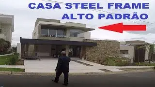 Casa de alto Padrão de Stell Frame