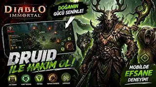 UNLOCKED DRUID POWER! 🐺 | IS THIS THE MOST OP CHARACTER IN DIABLO IMMORTAL? 