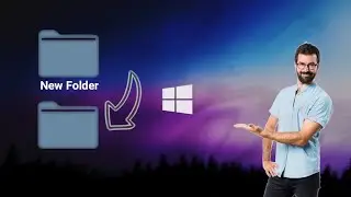 Create a Nameless Folder on you PC