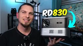 Loud Speakers AND Great Focus? Vizony RD830 Projector Review!