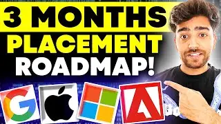 3-Month Roadmap For SDE Placements 2023✌️| Free Resources to Learn DSA, OOPS, Core Subjects etc.