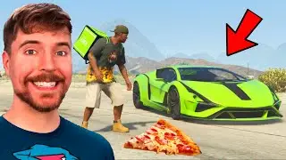 Mr beast Le DA un Auto de Propina a Un Repartidor de Pizzas