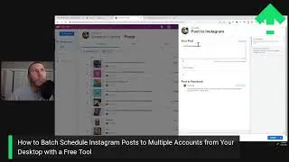 How to Batch Schedule Instagram Posts to Multiple Accounts from Your Desktop with a Free Tool