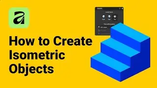 How to Create Isometric Objects with Isometric Grid in Affinity 