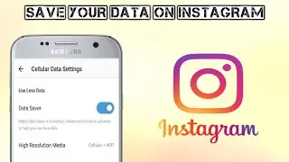 instagram pe data save kaise kare ! enable data saver  instagram