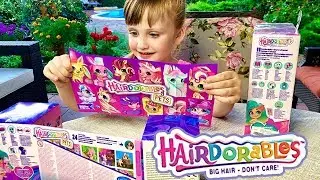 HAIRDORABLES Pets Хеир Дораблс Питомец Surprise Toys Unboxing Часть 1