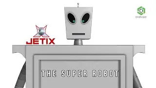 The Super Robot design in Onshape |  JETEX , fans favorite action cartoon