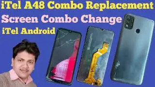 itel a48 Screen Replacement, How to iTel A48 L6006 mobile Display, folder Replace | Bhavna Telecom