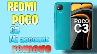 Redmi 9 | POCO C3 Mi Account and FRP Unlock Done UMT MTK
