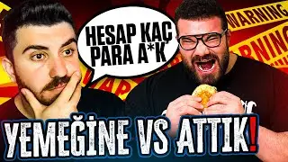 TUNA TAVUS İLE YEMEĞİNE VS ATTIK! @TunaTavus
