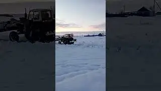 юмз 6 чистит куном снег