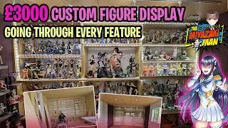 REVEALING My CUSTOM built Anime Figure Shrine Wall & Lighting