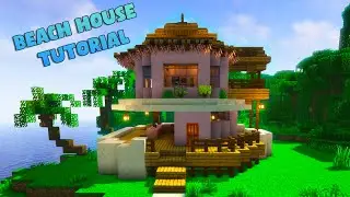 Minecraft Beach House: With a Beautiful View🌅