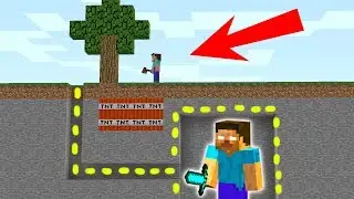 ДОМ ЛОВУШКА 100% ЗАЩИТА ОТ НУБА В МАЙНКРАФТ! НУБ ПРОТИВ ПРО В MINECRAFT ТРОЛЛИНГ НУБИК МАЙН мультик