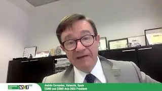 ESMO Asia 2023: A. Cervantes on why young oncologists should attend this influential oncology event