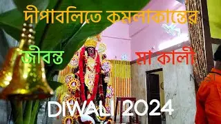 Kali Puja 2024 | দীপাবলিতে কমলাকান্তের জীবন্ত কালী মা | Kamalakanta Kalibari | Diwali 2024