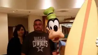 Disney Walk and Beach day with family