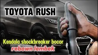 Shock belakang mobil Toyota rush usai rebonw ulang