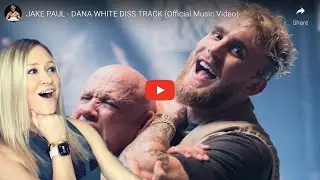 JAKE PAUL - DANA WHITE DISS TRACK (Official Music Video) | My Reaction