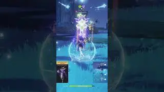 Abyss Lector Violet Lightning by Nahida in Genshin Impact. Struggled in the end to break its shield.