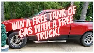 SUCSCRIBE TO BETH'S GARAGE TO WIN A FULL TANK OF GAS WITH THIS FREE TRUCK!!!!!!!