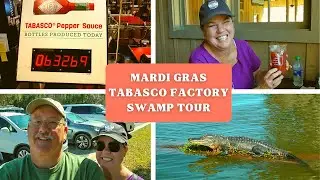 Mardi Gras Tabasco Factory & Swamp Tour [EP 52]