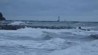 Ombak Besar Di Selat Malaka | Video Footage