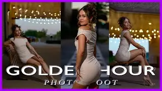 Nikon Z8 Photoshoot: Golden Hour With Spicy Latina's Using Sigma 50mm F/1.2