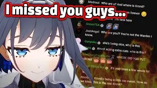 Chat thought this Kronii was a FAKE... 【Kronii / Hololive EN】