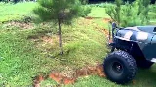 Jeep 390 cobra...suspension test