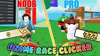I Became A Pro In this Anime Game | Anime Race Clicker
