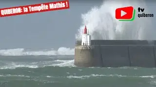 QUIBERON   | 🌬️ La Tempête Mathis  | TV Quiberon 24/7