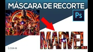 Máscara de Recorte - imágenes y texto - Photoshop 2023