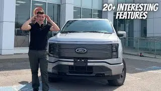2023 Ford F 150 Lightning 20+ interesting features