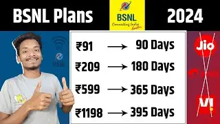 BSNL Ki Ghar Wapsi || Port To BSNL || Jio BoyCott Trends On X || BSNL Recharge Plans 2024 || BSNL 4G