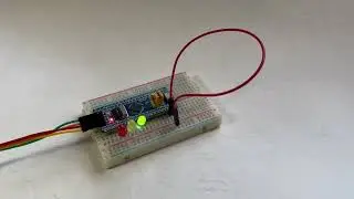 STM32筆記：使用 GPIO 控制紅綠燈 LED