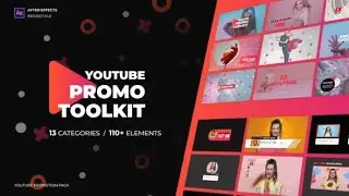 Modern Youtube Promo Toolkit  | Free Videohive Youtube Promo Template |